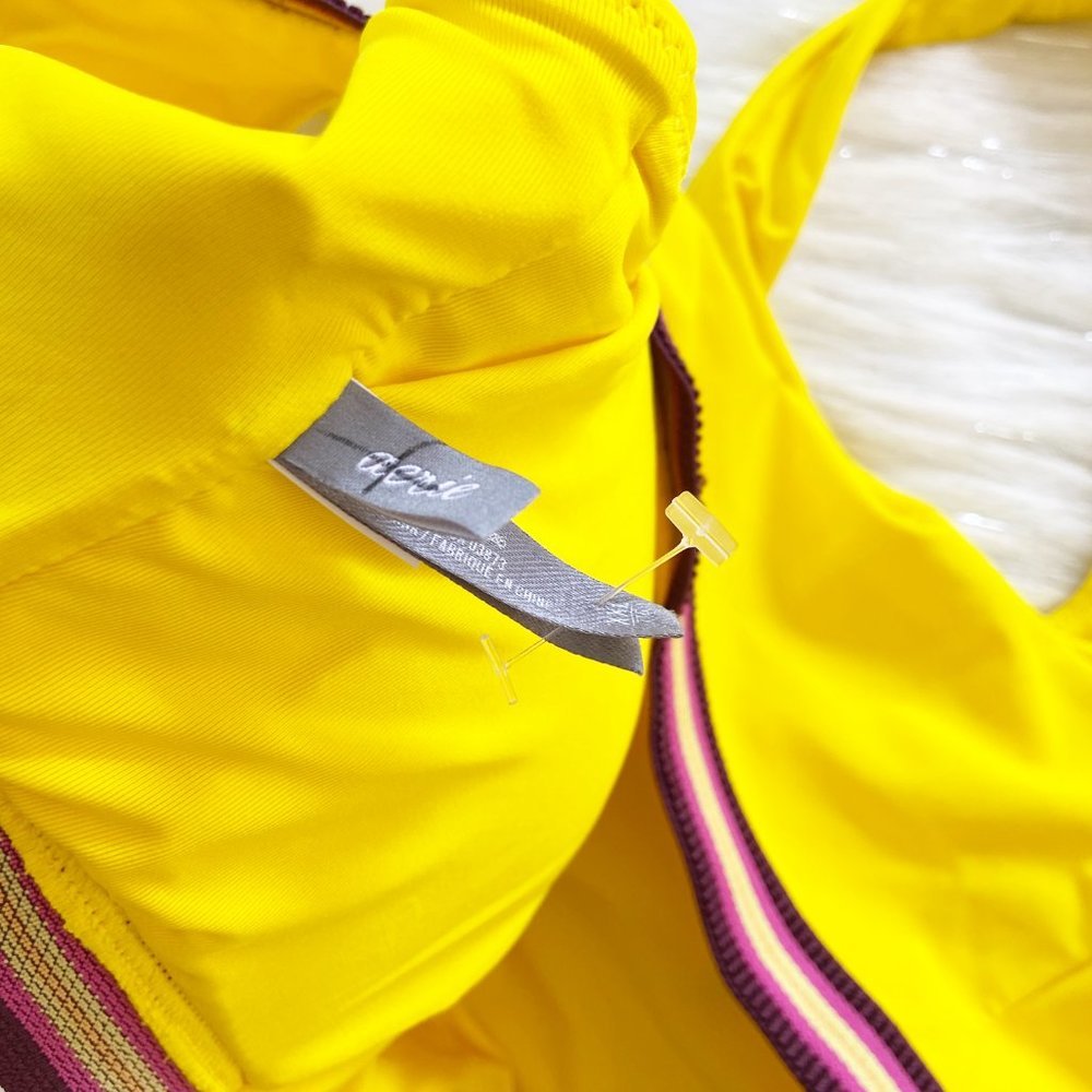 NEW Aerie Yellow Scoop Bralette Bikini Swim top - Picture 5 of 5